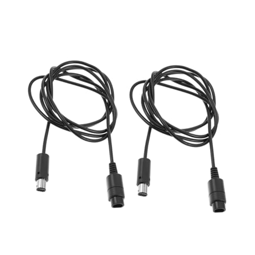 SHINEOFI 2 Stück Gamepad -verlängerungskabel Game Cable Cable Extender Steuerungsdrahtverlängerung Gamepad Wire Extender Controller Extender Cord Verdrahtungsregler - Black Pvc SHINEOFI 2 Stück Gamepad -verlängerungskabel Game Cable Cable Extender Steuerungsdrahtverlängerung Gamepad Wire Extender Controller Extender Cord Verdrahtungsregler - Black Pvc von SHINEOFI