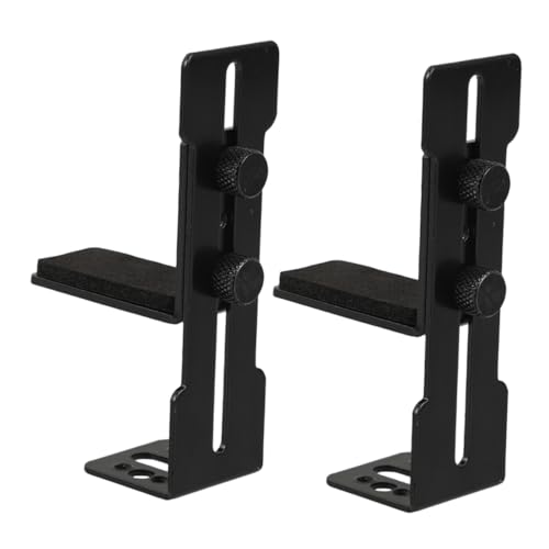 SHINEOFI 2 Stück Grafikkartenhalterung Grafikkarten-GPU-Klammer-Unterstützung GPU-Riser GPU-Unterstützung GPU-Halterung kurz GPU-Bracket-Unterstützung Metall Black von SHINEOFI