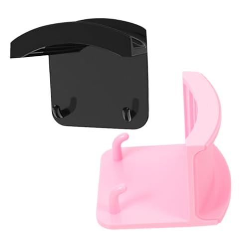 SHINEOFI 2 Stück Kopfhörerständer Zur Wandmontage Ohne Bohren, Halter Für Gaming-headsets, Multifunktionaler Kopfhörer- Und Griffhaken, Platzsparende Kopfhörerhalterung von SHINEOFI