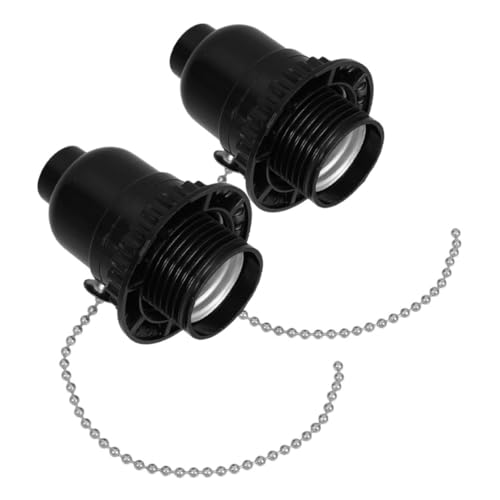 SHINEOFI 2 Stück Lampenkopf Glühbirne Lichtsockel Halter Zugkette Fassung Glühbirnenfassung Lichtfassung Zugkette Wandlampensockel Zugkette Lampenfassung Lampenhalter Fassung SHINEOFI 2 Stück Lampenkopf Glühbirne Lichtsockel Halter Zugkette Fassung Glühbirnenfassung Lichtfassung Zugkette Wandlampensockel Zugkette Lampenfassung Lampenhalter Fassung von SHINEOFI
