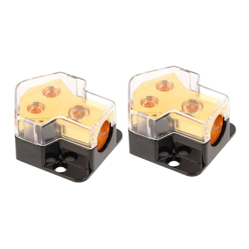 SHINEOFI 2 Stück Splitter Leistung Verteilung Kabel Verteilerblock Car Audio Kfz-Stromverteilerblock Verteiler-Verbindungsblöcke Verstärker-Verteilerblock Zinklegierung SHINEOFI 2 Stück Splitter Leistung Verteilung Kabel Verteilerblock Car Audio Kfz-Stromverteilerblock Verteiler-Verbindungsblöcke Verstärker-Verteilerblock Zinklegierung von SHINEOFI