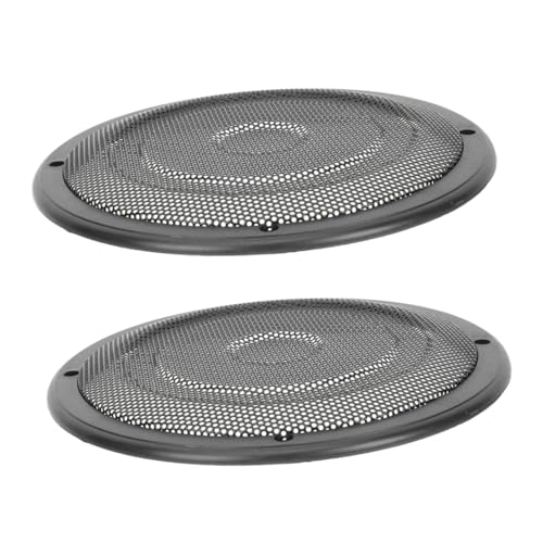 SHINEOFI 2 Stück Subwoofer -Netzabdeckung Subwoofer-Lautsprechergitter Lautsprecherabdeckung fürs Auto Auto-Subwoofer-Grill Lautsprecherabdeckungen Eisen Black SHINEOFI 2 Stück Subwoofer -Netzabdeckung Subwoofer-Lautsprechergitter Lautsprecherabdeckung fürs Auto Auto-Subwoofer-Grill Lautsprecherabdeckungen Eisen Black von SHINEOFI