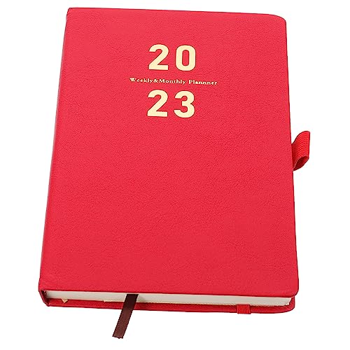 SHINEOFI 2023 Tagesplaner Notebook Kalenderplaner Täglicher Planer gefüttert Monatsplaner Buchplaner Agenda Zeitplan-Notizblock Planer täglich Planer-Notizbuch Papier rot SHINEOFI 2023 Tagesplaner Notebook Kalenderplaner Täglicher Planer gefüttert Monatsplaner Buchplaner Agenda Zeitplan-Notizblock Planer täglich Planer-Notizbuch Papier rot von SHINEOFI