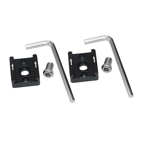 SHINEOFI 2Satz Kaltschuh Blitzadapter für Langlebig Kompatibel mit Meisten Blitzgeräten für Fotografie Professionelle Anwendungen SHINEOFI 2Satz Kaltschuh Blitzadapter für Langlebig Kompatibel mit Meisten Blitzgeräten für Fotografie Professionelle Anwendungen von SHINEOFI