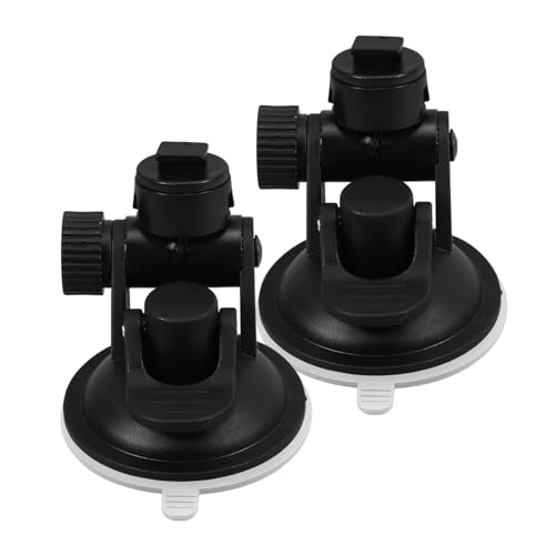 SHINEOFI 2Stücke Auto Dashcam Halterung Starke Saugnapf Halterung für Armaturenbrettkameras Universelle Autokamerahalterung mit Design Elegantem von SHINEOFI
