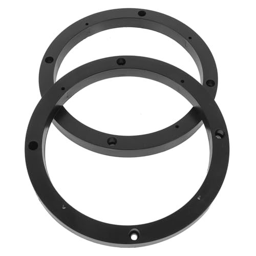 SHINEOFI 2Stücke Lautsprecher Abstandshalter für Autotür Langlebige Montageadapter für Türlautsprecher Kompatibel mit Meisten Fahrzeugmodellen Optimiert Audioerlebnis von SHINEOFI