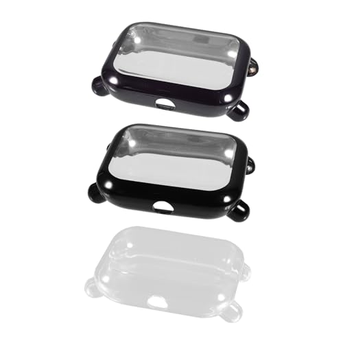 SHINEOFI 3Stücke Schutzhülle für Smartwatch Teiliges aus Hochwertigem TPU Transparent Passend für pro Schützt vor Kratzern Stößen Einfach Anzubringen von SHINEOFI