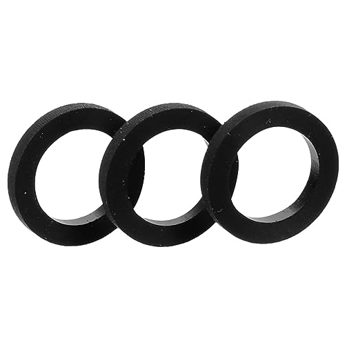 SHINEOFI 3Stücke Umlenkrollenriemen für Kassettenband Maschinen Riemenscheibe Präzise Langlebiges Gummimaterial für CD Player Aufnahmegeräte von SHINEOFI