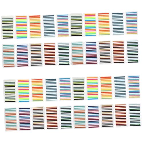 SHINEOFI 4 Sätze Ultradünne Index-aufkleber Seitenmarkierungen Mit Klebrigen Tabs Band-textmarker Glitzer-textmarker Pastell-textmarker Schreibwaren Bandfahnen Das Haustier 10 Stück * 4 SHINEOFI 4 Sätze Ultradünne Index-aufkleber Seitenmarkierungen Mit Klebrigen Tabs Band-textmarker Glitzer-textmarker Pastell-textmarker Schreibwaren Bandfahnen Das Haustier 10 Stück * 4 von SHINEOFI