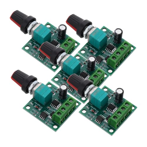 SHINEOFI 5 Stück Gleichstrommotor Drehzahlregler Pwm Controller Gleichstrommotor Pwm Gleichstromspannungsregler Pwm Gleichstrommotordrehzahl Elektrischer Schalter Motor Mit SHINEOFI 5 Stück Gleichstrommotor Drehzahlregler Pwm Controller Gleichstrommotor Pwm Gleichstromspannungsregler Pwm Gleichstrommotordrehzahl Elektrischer Schalter Motor Mit von SHINEOFI