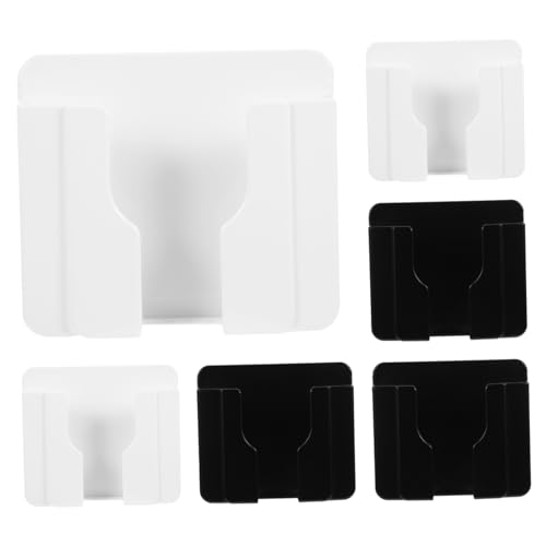 SHINEOFI 6 Stück Telefonhalter An Der Wand Handyhalterung Wandtelefonregal Handy-ladehalterung Schlagfreies Telefon-aufbewahrungsregal Handy-ladegerät-Halterung Für Die Wandmontage STK von SHINEOFI