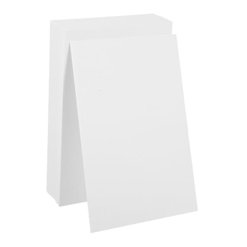 SHINEOFI 60 Stück Doppelseitige leere Karte Kartenvorrat Karten leer leere Postkarten leere Notizkarten Postkartenpapier Karten aus Karton leere Karten Kunst Postkarten Weiß von SHINEOFI
