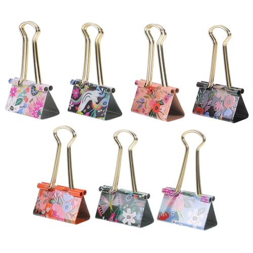 SHINEOFI 7 Stück Bindeklammern mittel schreintischorganizer büroartikel Papierklammern dekoklammern dekoration clips süße Bindeklammern mittlere Heftklammern Binderclip Rostfreier Stahl SHINEOFI 7 Stück Bindeklammern mittel schreintischorganizer büroartikel Papierklammern dekoklammern dekoration clips süße Bindeklammern mittlere Heftklammern Binderclip Rostfreier Stahl von SHINEOFI