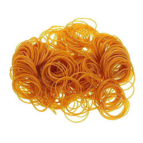 SHINEOFI 800 Stück Gummibandgummi -Ring Streifen Extra große Bänder farbig Elastizbänder Pflicht multifunktionale Gummibänder bindendes elastisches Band Gummiband-Büro Gummibänder im Büro von SHINEOFI