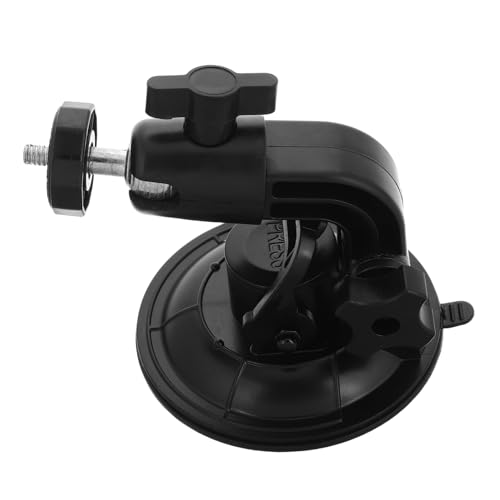 SHINEOFI Auto Saugnapf Halterung Kamera Autohalterung Kamerahalter für Auto Action-Kamera-Halter Autohalterung für Action-Kamera Kamerahalterung für Auto Kieselgel Black von SHINEOFI