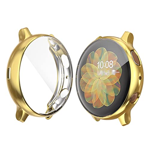 SHINEOFI Galvanische Schutzhülle Für Uhr Schmales Plattiertes Gehäuse Anti Watch Active 2 Abdeckungen Uhrengehäuse Abdeckung Schutzrahmen Smartwatch Zubehör Ultra Watch Abdeckung von SHINEOFI