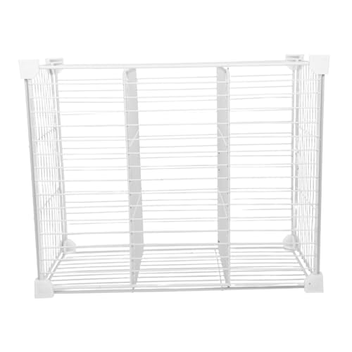 SHINEOFI Gefrierschrank Organizer Mülleimer Tief Gefrierenträger Organizer Körbe Für Den Gefrierschrankkühlschrank Und Kühlschranklager. Sortiert Gefrorene Lebensmittel Weiß SHINEOFI Gefrierschrank Organizer Mülleimer Tief Gefrierenträger Organizer Körbe Für Den Gefrierschrankkühlschrank Und Kühlschranklager. Sortiert Gefrorene Lebensmittel Weiß von SHINEOFI