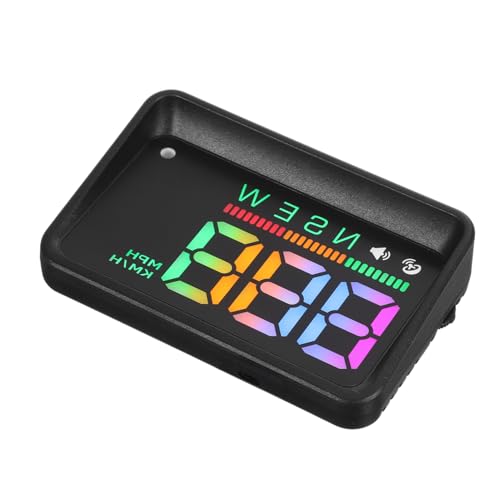 SHINEOFI HUD Monitor digital Messgerät Innere Willkommen Anzeige Auto-Armaturenbrett-Display Tachometer für Auto Autogeschwindigkeitsmonitor Auto Tacho Abs Black SHINEOFI HUD Monitor digital Messgerät Innere Willkommen Anzeige Auto-Armaturenbrett-Display Tachometer für Auto Autogeschwindigkeitsmonitor Auto Tacho Abs Black von SHINEOFI