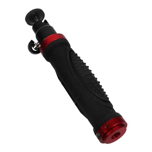 SHINEOFI Handheld-Stabilisator Griff handhaben digital Fotografie Kamera Zubehör DSLR-Stabilisator Kamerahalterung Handyhalterung für Kamera Kieselgel Black von SHINEOFI