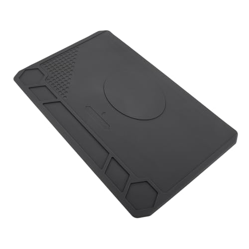 SHINEOFI Isolierpad für die Reparatur von Mobiltelefonen Lötzubehör Arbeitsmatte aus Silikon Lötstation helfende Hand Löthalter Silikon-Isolierkissen Lötmatte Kieselgel Grey von SHINEOFI