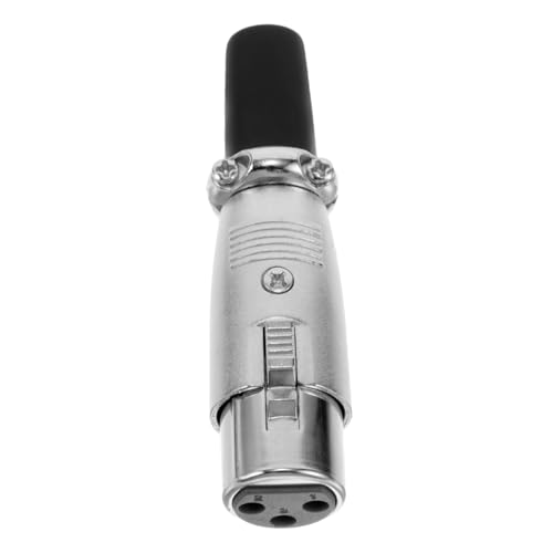 SHINEOFI Japanischer XLR-Stecker Mikrofon Stecker Metall SHINEOFI Japanischer XLR-Stecker Mikrofon Stecker Metall von SHINEOFI