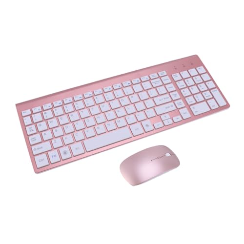 SHINEOFI Kabelloses Tastatur Set Ergonomische für PC Laptop Design Tasten Einfache Bedienung für Büro SHINEOFI Kabelloses Tastatur Set Ergonomische für PC Laptop Design Tasten Einfache Bedienung für Büro von SHINEOFI