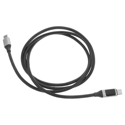 SHINEOFI Ladekabel für Digitalanzeige ladekabel typ c Hochgeschwindigkeits-USB-C-Kabel USB-Kabel für alle Geräte Handy Ladekabel Schnelllade-USB-C-Kabel Zinklegierung Beige von SHINEOFI