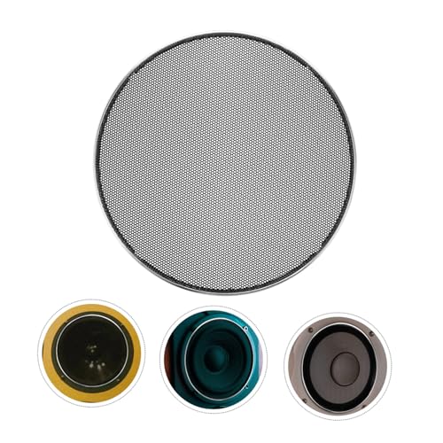 SHINEOFI Lautsprechergitter Zubehör Lautsprecherbildschirm Sprecher Grill Mesh Universal- Schutz Lautsprecherabdeckung fürs Auto Subwoofer-Grill Subwoofer-Netz Eisen Black SHINEOFI Lautsprechergitter Zubehör Lautsprecherbildschirm Sprecher Grill Mesh Universal- Schutz Lautsprecherabdeckung fürs Auto Subwoofer-Grill Subwoofer-Netz Eisen Black von SHINEOFI