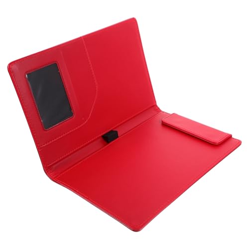 SHINEOFI Magnetische Klemmbretter A5 Kleine Aktenordner Memo-Klemmbrett Kleine Server-Notizblöcke Tafel Menü Klemmbrett Leder Registrierkassen Für Restaurant Schule Rot SHINEOFI Magnetische Klemmbretter A5 Kleine Aktenordner Memo-Klemmbrett Kleine Server-Notizblöcke Tafel Menü Klemmbrett Leder Registrierkassen Für Restaurant Schule Rot von SHINEOFI