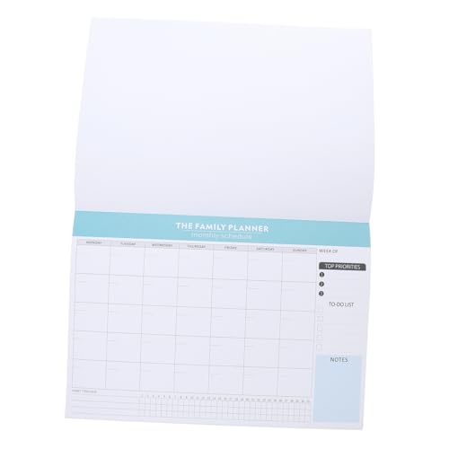 SHINEOFI Monatsplan-Notizblock Checkliste für die Tagesordnung großer Monatsplaner täglich Monatsplaner für Studenten Großer Produktivitäts-Notizblock Zeitplan Papier Blue SHINEOFI Monatsplan-Notizblock Checkliste für die Tagesordnung großer Monatsplaner täglich Monatsplaner für Studenten Großer Produktivitäts-Notizblock Zeitplan Papier Blue von SHINEOFI