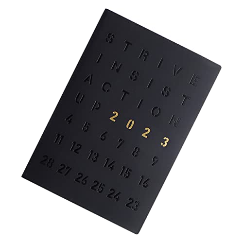 SHINEOFI Notizbuch 2023 Datierter Planer 2023 Mit Wöchentliches Kalenderjournal Zeitplan-notizblock 2023 Tagesplaner Terminkalender Planblock Für 2023 Black Kunstleder SHINEOFI Notizbuch 2023 Datierter Planer 2023 Mit Wöchentliches Kalenderjournal Zeitplan-notizblock 2023 Tagesplaner Terminkalender Planblock Für 2023 Black Kunstleder von SHINEOFI