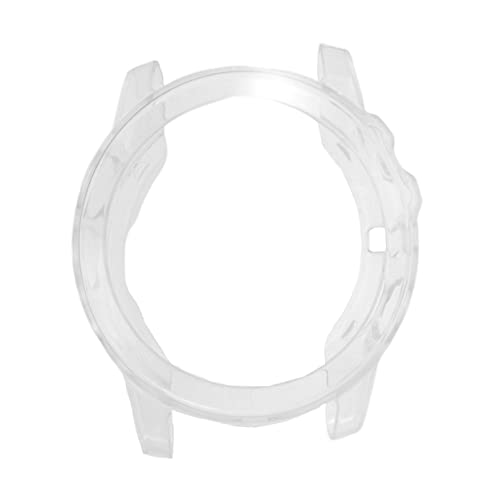 SHINEOFI Smartwatch Schutzhülle TPU Rahmen für Transparent Kratzfest Stoßfest Speziell Entwickelte Gehäusebodenabdeckung für Optimalen Schutz Stilvolles Design von SHINEOFI