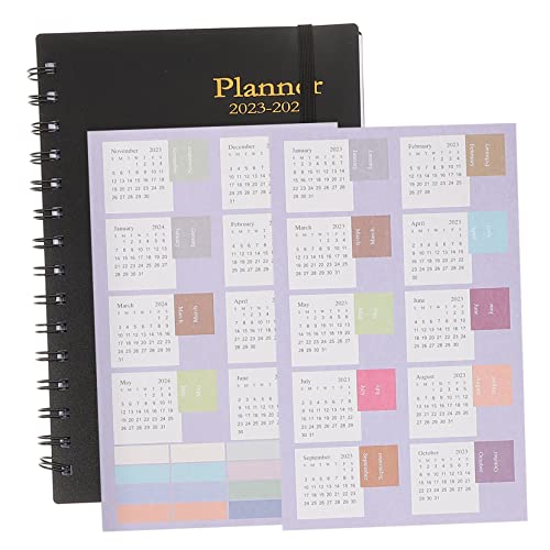 SHINEOFI Spiralbuch Agenda Haushaltsplanbuch Stundenplaner Arbeitsnotizbuch 2022 Wochenplaner Terminplaner Spiralplanbuch Haushaltsplan Notizblock Reisende Pp Schwarz SHINEOFI Spiralbuch Agenda Haushaltsplanbuch Stundenplaner Arbeitsnotizbuch 2022 Wochenplaner Terminplaner Spiralplanbuch Haushaltsplan Notizblock Reisende Pp Schwarz von SHINEOFI