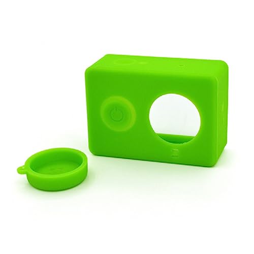 SHINEOFI Sportkamera Silikonarm Abdeckung für YI-Kamera Silikonhülle für Yi Schutzhülle für YI Green von SHINEOFI