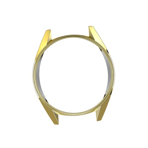 SHINEOFI TPU Uhrengehäuse Schutzrahmenabdeckung für Watch Goldene Uhrenabdeckung Stylisches Schützendes Gehäuse Kratzschutz für Ihre Smartwatch von SHINEOFI