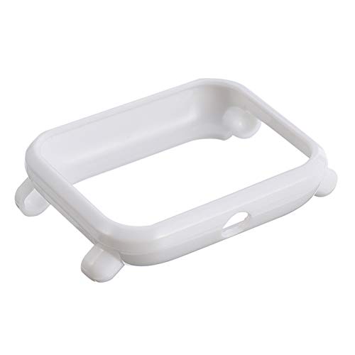 SHINEOFI Uhrengehäuse Gold Ultra Watch Covers Schutzhülle Fall wasserdicht Sport schützend Uhrenvitrine Protektor kompatibel mit TPU Weiß von SHINEOFI