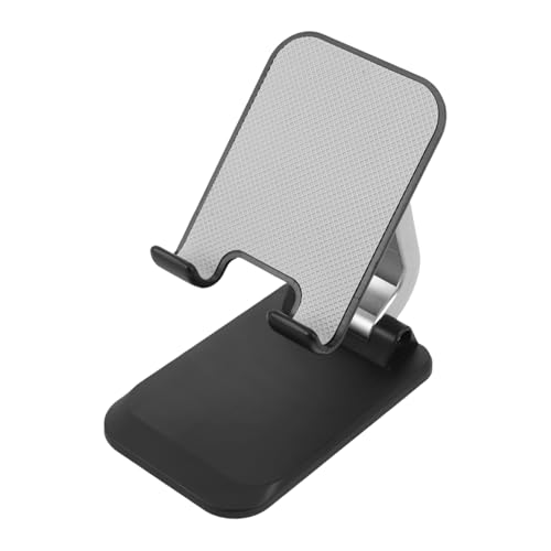 SHINEOFI handyhalter Handyständer Telefonhalter Tablet-Telefonständer Telefon Desk Ständer Halterung für Tablet-Ständer Halterung für Telefonständer Aluminiumlegierung Black von SHINEOFI