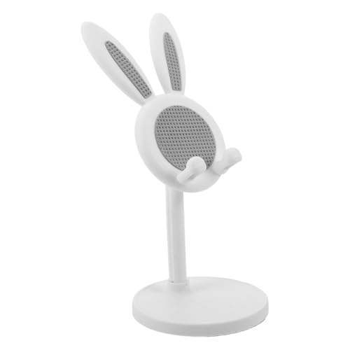 SHINEOFI handyhalter Kaninchen-Telefonständer tierischer Telefonständer Verstellbarer Telefonständer tragbarer Telefonständer Kleiner Telefonständer Plastik Weiß SHINEOFI handyhalter Kaninchen-Telefonständer tierischer Telefonständer Verstellbarer Telefonständer tragbarer Telefonständer Kleiner Telefonständer Plastik Weiß von SHINEOFI
