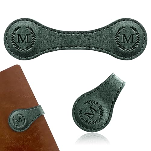Magnetisches Lesezeichen aus Leder, handgefertigt, personalisierbar, individuelles Anfangsbuchstaben-Design mit 26 Alphabet-Auswahlmöglichkeiten, langlebiges Lesezeichen für Leser, Buchliebhaber Magnetisches Lesezeichen aus Leder, handgefertigt, personalisierbar, individuelles Anfangsbuchstaben-Design mit 26 Alphabet-Auswahlmöglichkeiten, langlebiges Lesezeichen für Leser, Buchliebhaber von SHINETRIM