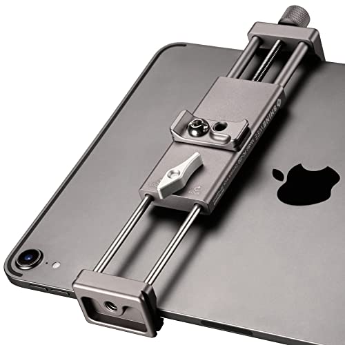 Hulier iPad Halterung Clip für Stativadapter, 1/4 Zoll Schraube und Acra Swiss Schwalbenschwanz Qucik Mount, kompatibel mit iPad 1, 2, 3, 4 Mini Air Pro, Tablets, iPhone, Smartphone-Halterung Hulier iPad Halterung Clip für Stativadapter, 1/4 Zoll Schraube und Acra Swiss Schwalbenschwanz Qucik Mount, kompatibel mit iPad 1, 2, 3, 4 Mini Air Pro, Tablets, iPhone, Smartphone-Halterung von SHINEWEE