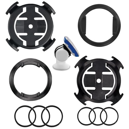2 STK Fahrrad Halterung, Fahrradhalterung für Garmin GPS,Fahrradcomputer Lenker Halterung für Garmin Edge 200/500/510/520/800/810/1000 von SHIQUAN