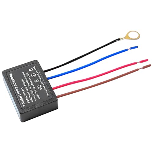 Dimmerschalter, Touch -Lampen -Steuermodul mit 3 Stufen Dimmfunktionssensor -Steuerungssteuer -Touch -Dimmer -Schalter für Lampenersatzkit Dimmerschalter, Touch -Lampen -Steuermodul mit 3 Stufen Dimmfunktionssensor -Steuerungssteuer -Touch -Dimmer -Schalter für Lampenersatzkit von SHITOOMFE