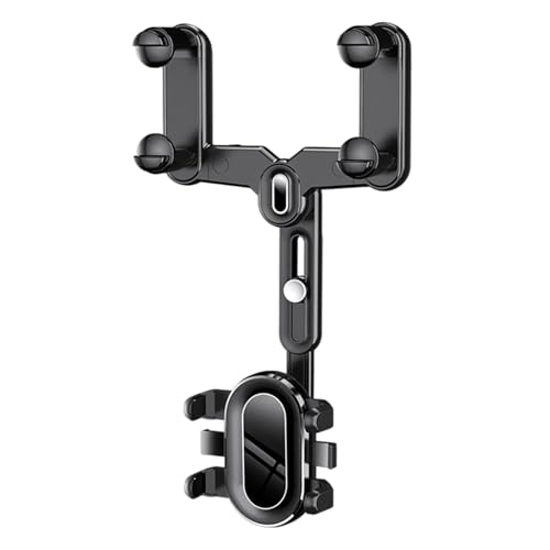 SHITOOMFE Visor-Telefonhalter für Auto, Rückspiegel-Telefonhalter, 360 ° -Verstellbarer, Teleskoparm, Clip-Typ, kostenloser Einstellwinkel, multifunktionaler Smartphone-Berg SHITOOMFE Visor-Telefonhalter für Auto, Rückspiegel-Telefonhalter, 360 ° -Verstellbarer, Teleskoparm, Clip-Typ, kostenloser Einstellwinkel, multifunktionaler Smartphone-Berg von SHITOOMFE