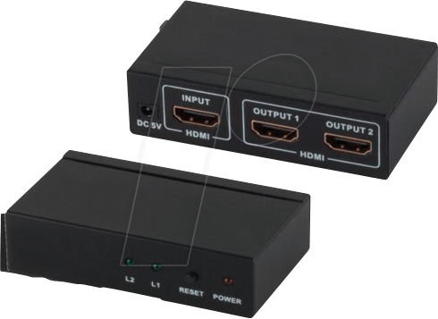 SHVP 05-03002 - HDMI Splitter, HDMI Buchse auf 2x HDMI Buchse, 4K2K, 3D SHVP 05-03002 - HDMI Splitter, HDMI Buchse auf 2x HDMI Buchse, 4K2K, 3D von SHIVERPEAKS