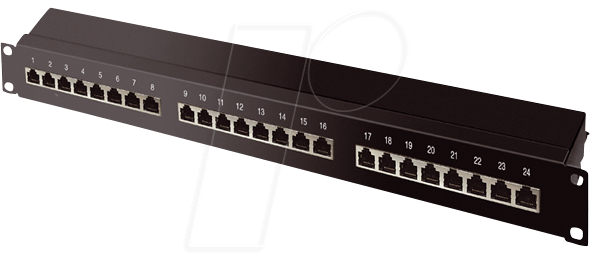 SHVP 75069 - Patchpanel, 19”, 24-Port, Cat.6a SHVP 75069 - Patchpanel, 19”, 24-Port, Cat.6a von SHIVERPEAKS