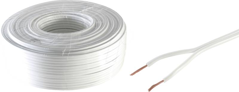 SHVP BS06-211006 - Lautsprecherkabel 2,5 mm² 5 CCA ws 100 m von SHIVERPEAKS