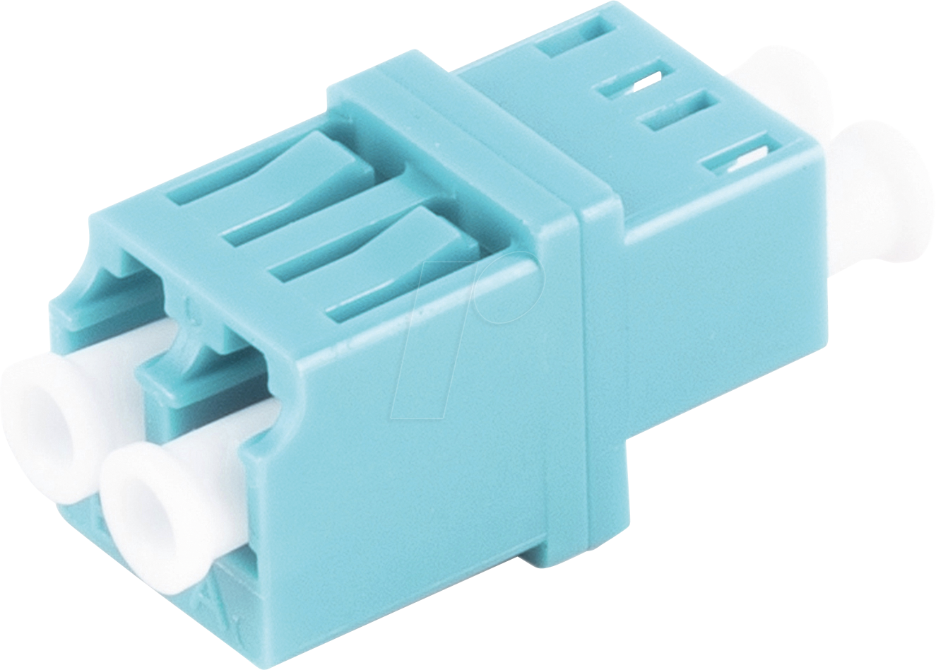 SHVP BS07-60022 - LWL Kupplung, LC / LC, RJ45 Style, Duplex, aqua von SHIVERPEAKS