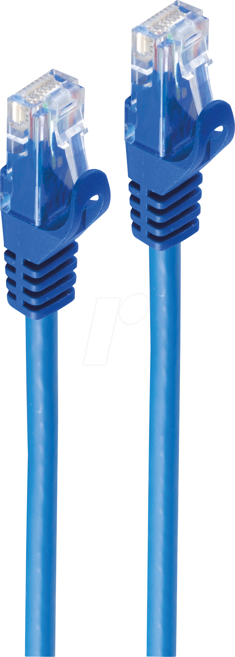 SHVP BS08-35001 - 0,25 m Patchkabel - Cat.7-Rohkabel blau von SHIVERPEAKS