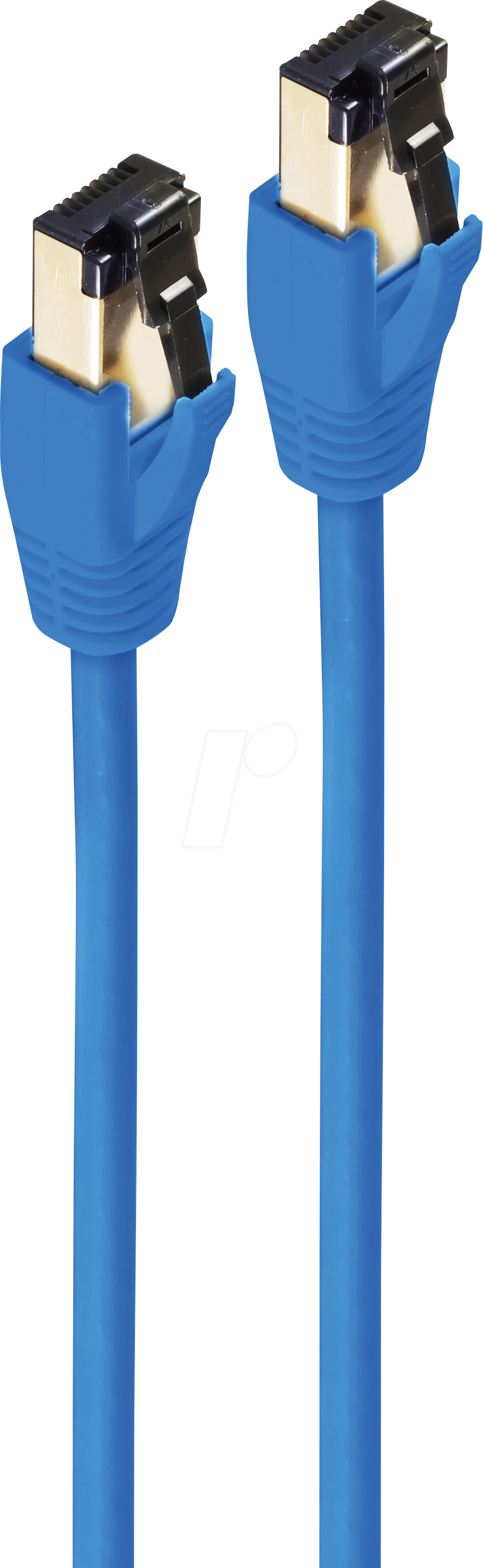 SHVP BS08-41081 - Patchkabel, Cat.8.1, F/FTP PIMF, blau, 15,0m von SHIVERPEAKS