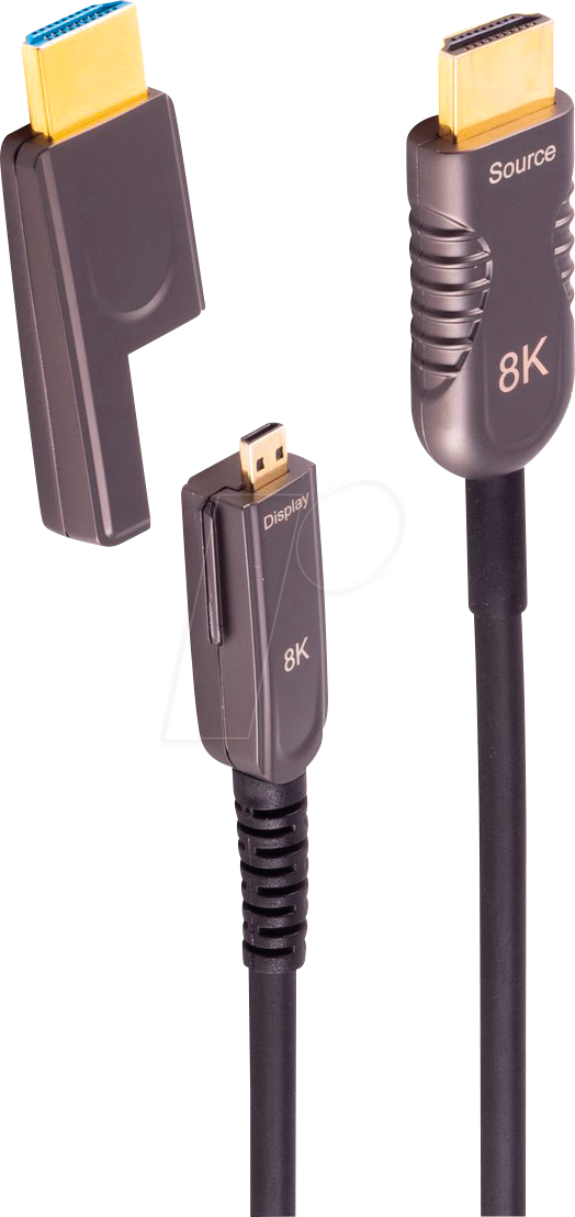SHVP BS30-52065 - HDMI/Micro HDMI AOC Kabel - 10K, 7,5 m SHVP BS30-52065 - HDMI/Micro HDMI AOC Kabel - 10K, 7,5 m von SHIVERPEAKS